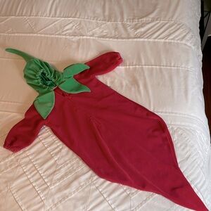 Baby chili pepper costume